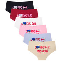 more images of Yun Meng Ni Underwear New Desgin Printed Women Panties Hipister Seamless Ladies Lingerie