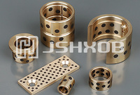 HXOB-1 Self-lubricating bronze bushing, bronze sleeve bearings oilless bearings