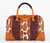 Luxury and beautiful snake pattern lady handbag