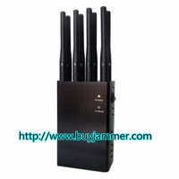 8 Antenna Handheld Jammers WiFi GPS VHF UHF and 3G 4GLTE Phone Signal Jammer
