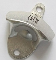 Custom design zinc alloy wall mount bottle opener