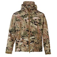 Outdoor TAD Hunting Military Tactical Hiking Waterproof Softshell Jacket Men With Hood