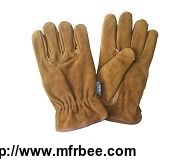 brown_color_split_cowhide_leather_safety_work_gloves_with_full_cotton_liner