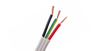 CU/PVC/PVC 6193Y Flat Three Cores Cable