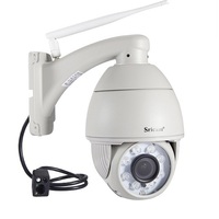 Sricam SP008 CMOS H.264 Pan Tilt Zoom IR-CUT Outdoor Waterproof IP Security Camera,with TF Card Slot ,Support NVR