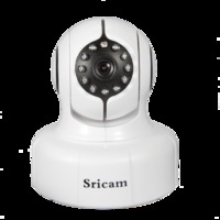 Sricam SP011 P2P H.264 IR Night Vision Pan Tilt Wireless Wifi Remote Monitor Surveillance IP Camera with TF Card Slot