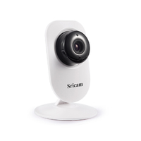 Sricam SP009B Remote control H.264 HD 720P Two-way-audio Wireless Network IP Camera with TF Card Slot