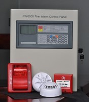 Living building use fire alarm system addressable fire alarm control panel
