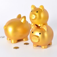 Promotional gift pig shape money box Piggy Bank for kids