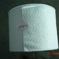 more images of Nonwoven Spunlace Towel Roll