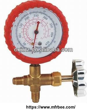 63mm_freon_manometer_with_valve_for_refrigeration