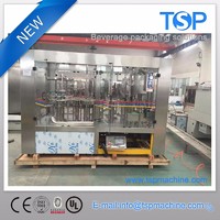 more images of Carbonated sparkling mineral water glass packing machine Angola