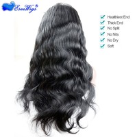 250% Density Lace Front Wigs Body Wave Glueless Lace Front Human Hair Wigs For Black Women Wavy Wig