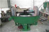 wet pan mill machine