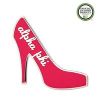 more images of Alpha Phi High Heel Shoes Enamel Pins