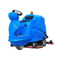 Ride on scrubber