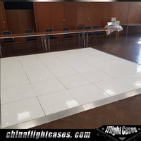 RK High quality white and black Acrylic dance floor for sale