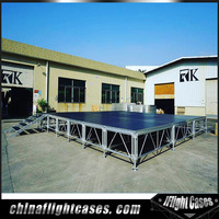 more images of RK Concert Wooden Layer Stage with Aluminum Frame For Sale