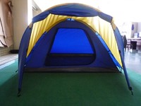 more images of new easy up bench or camping or hiking tent