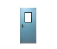 Aluminum alloy color steel panel door
