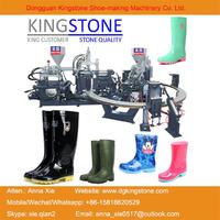Kingstone Rotary 1/2/3 Color PVC/TPR Rain Boots Injection Moulding Machine