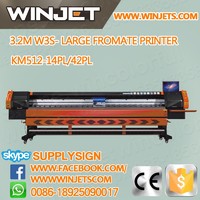 more images of WINJET W3 KONICA 512-42PL SOLVENT PRINTER