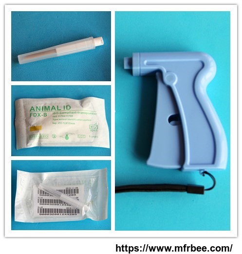 animal_pet_id_microchip_needles_with_reusable_implant_injection_gun