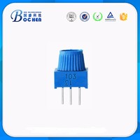 3386P 3386Y 3386F Singleturn with extended shaft  cermet with cross-slot rotor trimmper potentiometer