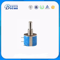 3540S  2W steel shaft and copper bushings multiturns wirewound potentiometer Precision Pots Multiturn