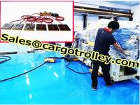 more images of Air caster rigging system Air bearings for transporting heavy cargo