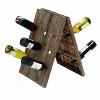 more images of wholesale wooden wine bottle holde