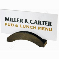 more images of Custom menu holders standing sign holder stand