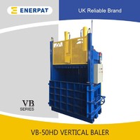 High quality used cardboard baler with UK brand