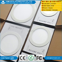 22W Slim Recessed Led Round Panel Down Light SMD2835, Dimmable Led Panel Light