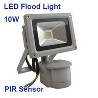 more images of Warm White 10W PIR Motion Outdoor Home Garden Security LED Floodlight Lamp