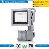 more images of Warm White 10W PIR Motion Outdoor Home Garden Security LED Floodlight Lamp