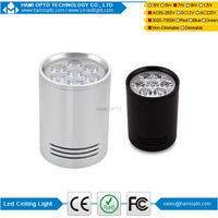 7W LED Downlight Surface Mounted Ceiling Round Spot Light Tilt Adjustable