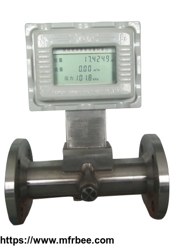 gas_turbine_flow_meter_integration_with_liquid_crystal_display_with_temperature_and_pressure_compensation_with_signal_output_metering_coal_gas_metering_gas