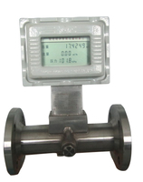 Gas turbine flow meter/Integration/With liquid crystal display/With temperature and pressure compensation/With signal output/Metering coal gas/Metering gas