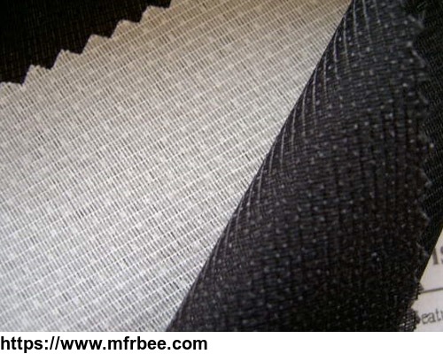 100_percentage_polyester_42gsm_weft_insert_interlinings_used_on_men_and_women_s_garments