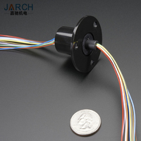 more images of Slip Ring with Flange - 22mm diameter, 12 wires, max 240V @ 2A