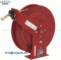 more images of Lay Flat High Pressure Water Air Heavy Duty Spring Retractable Garden Hose Reel