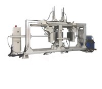 Two Worker Station APG Clamping Machine Epoxy Resin Vacuum Casting Machine