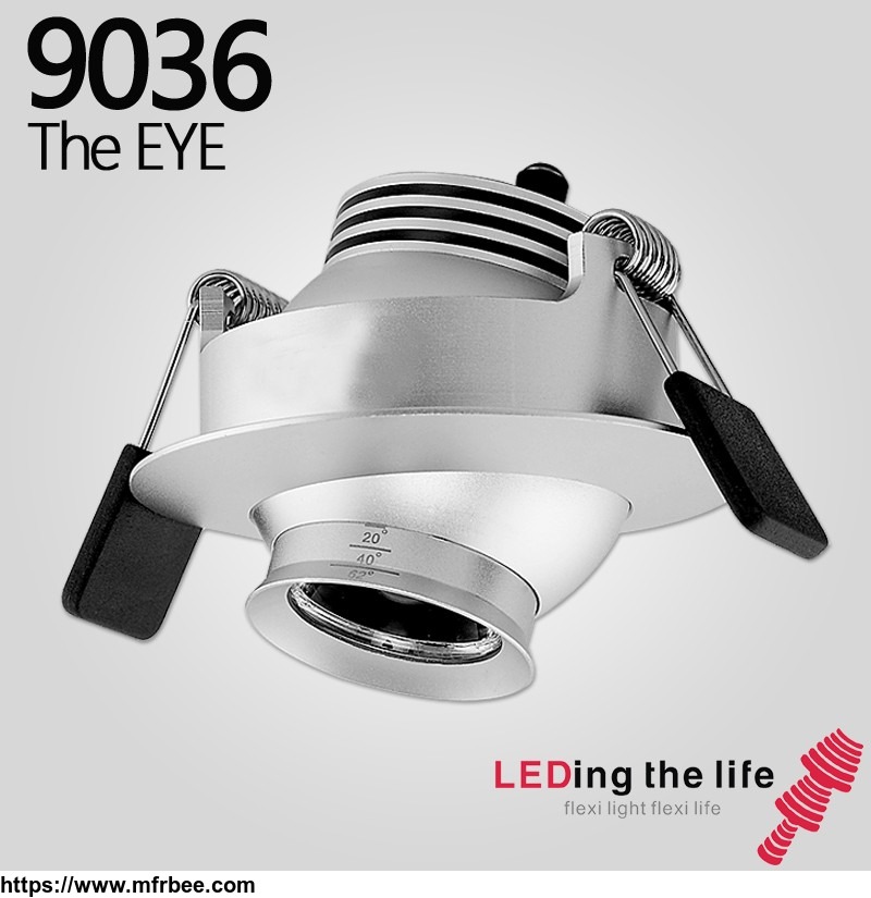 3w_ce_eyeball_adjustable_beam_angle_dimmable_led_recessed_downlight