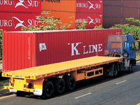 more images of CIMC 3 Axles Skeleton Container Semi-trailer 40ft Container Trailers