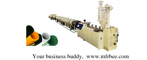 hdpe_large_caliber_water_supply_pipe_extruson_line
