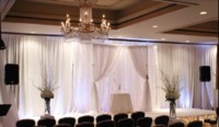 more images of Fashion Fire Resistant Decoration Wedding Stage Curtains