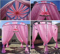more images of wedding tent / wedding decoration portable wedding pipe  and drape kits for sale