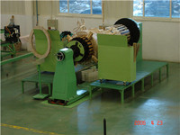 Automatic horizontal wire coil winding machine