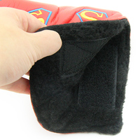 Superman Mark Leather Putter Head Cover